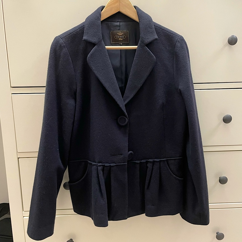 Tocca navy wool jacket